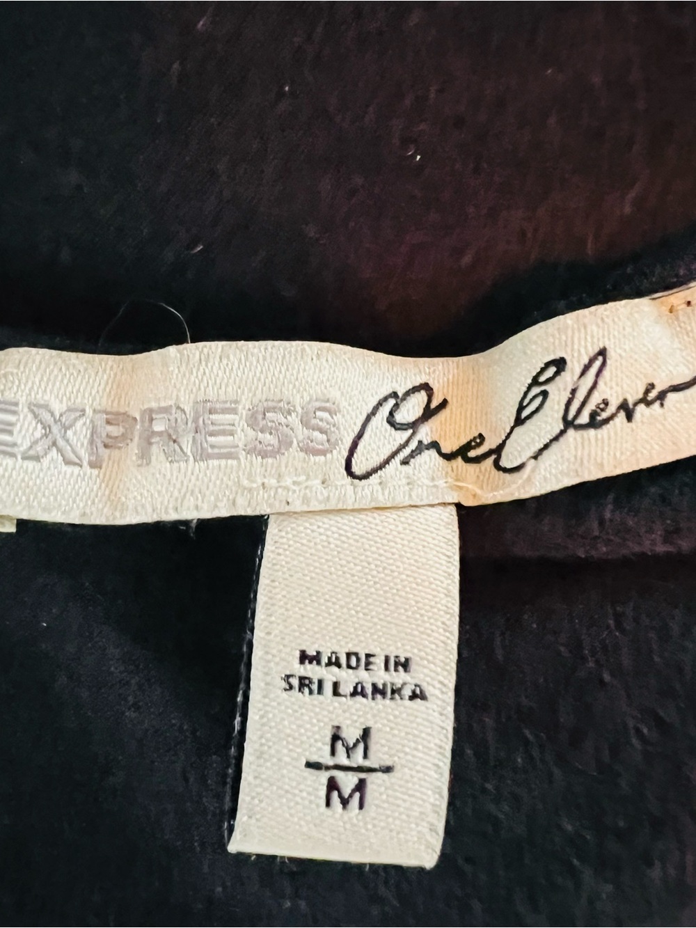 EXPRESS Black Strappy Bralette Size M - Picture 5 of 6
